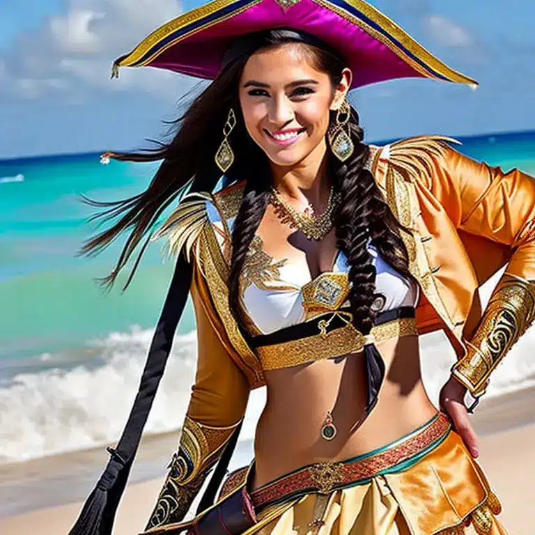 Disfraz De Piratas Del Caribe Para Mujer