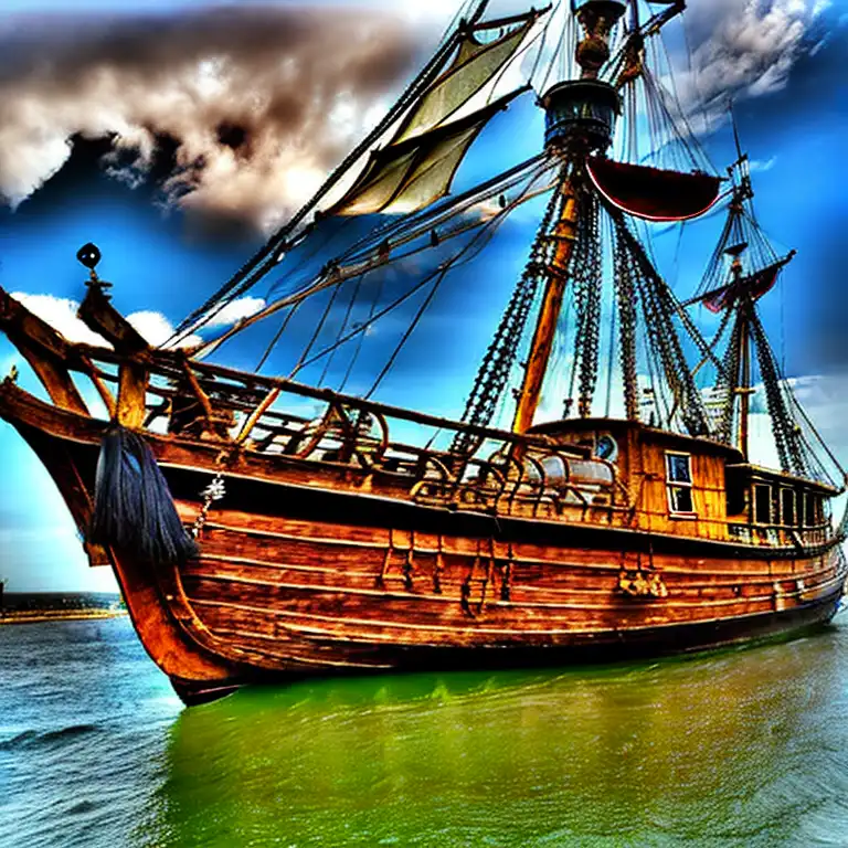 barco de piratas