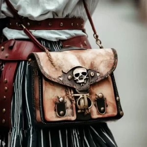 bolsos bandolera de mujer estilo pirata