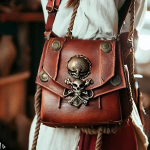 bolsos de hombro de mujer estilo pirata