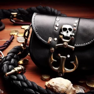 bolsos de mano de hombre estilo pirata