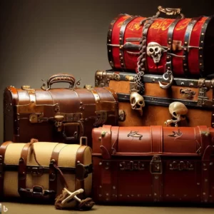 maletas y bolsas estilo pirata