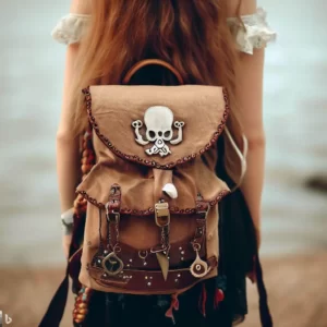 mochilas de mujer estilo pirata